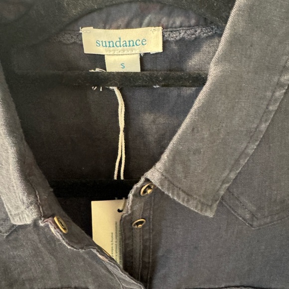 Sundance Black Button-Up Shirt - Picture 2 of 2